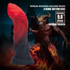 Power Monsters Infernal Goliath – 25 cm Rippled szörny szilikon dildo