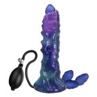 DuskWalker Sentinel – 23 cm Rippled Alien Silicone Dildo