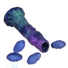 DuskWalker Sentinel – 23 cm Rippled Alien Silicone Dildo