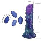 DuskWalker Sentinel – 23 cm Rippled Alien Silicone Dildo
