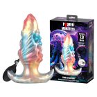 Power Monsters Ebon Leviathan – 18 cm Rippled Monster Silicone szörny Dildo