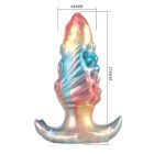 Power Monsters Ebon Leviathan – 18 cm Rippled Monster Silicone szörny Dildo