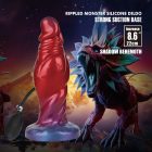  Shadow Behemoth – 22 cm Rippled Monster pumpálható szilikon szörny dildo