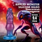 Power Monsters Rift Titan – 24 cm Rippled Monster Silicone Dildo pumpálható szörny dildo