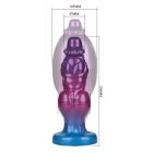 Power Monsters Rift Titan – 24 cm Rippled Monster Silicone Dildo pumpálható szörny dildo