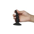 Lure Me Beaded Anal Plug (fekete)