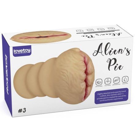 Alien's Pie Masturbator #3 Testszín Flesh maszturbátor