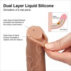 Lovetoy - 7" Dual-Layered Silicone Nature Cock Flesh
