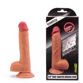Lovetoy - 8,5" dupla rétegű szilikon dildó 
