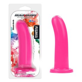   Holy dong - letapasztható anál dildó (pink) 17 cm "L"