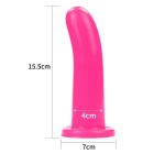 Holy dong - letapasztható anál dildó (pink) 17 cm "L"