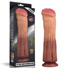12'' Dual layered Platinum Silicone Cock élethű  dildo