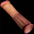 12'' Dual layered Platinum Silicone Cock élethű  dildo
