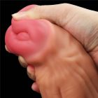 12'' Dual layered Platinum Silicone Cock élethű  dildo
