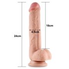 Lovetoy - 9'' Sliding Skin Dual Layer Dong 2