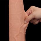 13.5'' King Sized Sliding Skin Dual Layer Dong dildo