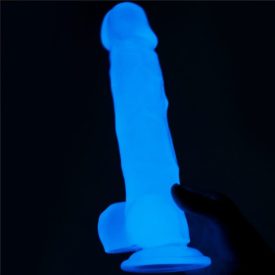   LOVETOY - 8,5" LUMINO PLAY SÖTÉTBEN VILÁGÍTÓ DILDÓ