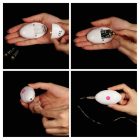 Lvtoy realisztikus letapasztható vibrátor (barna)