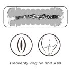 Virgin-skin Blowout Double Side Stroker Vagina and Ass maszturbátor