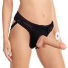 LVTOY615 felcsatolható vibrátor és univerzális hám szett 7,5"