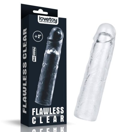 Lovetoy - Flawless Clear Penis Sleeve Add 2''