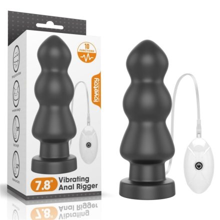 Lovetoy - 7.8" King Sized Vibrating Anal Rigger