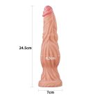 Lovetoy - 9.5" Dual-Layered Sillicone Cock