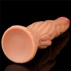 Lovetoy - 9.5" Dual-Layered Sillicone Cock