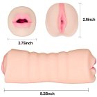 Tracy's Dog Pocket - élethű műpunci és száj maszturbátor (natúr)