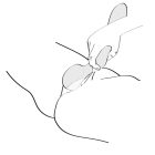 SHUNGA ZOA BLACK WAND kétvégű akkumulátoros luxusmasszírozó vibrátor Rózsaszín