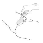 SHUNGA ZOA BLACK WAND kétvégű akkumulátoros luxusmasszírozó vibrátor Rózsaszín