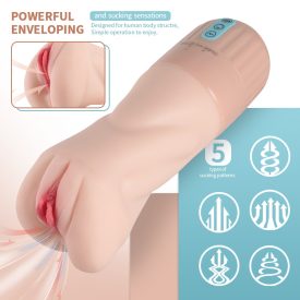 Sucktroker I szívó, rezgős maszturbátor