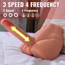 Peel Ass Masturbator and Dildo Thrusting vibrátor