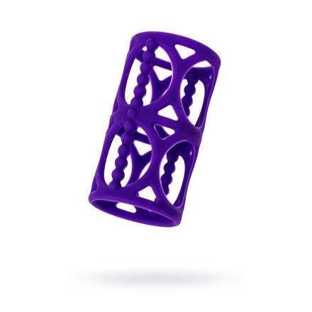 A-TOYS lila szilikon pénisz köpeny  