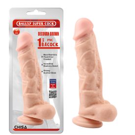 Chisa DeCovan Brown 10.4" Dildo