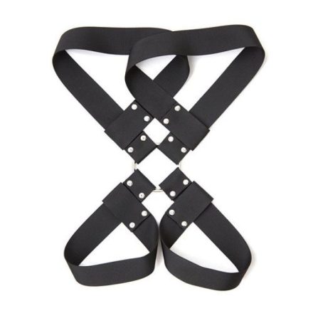 Set costrittivo Long Arms Restraint black hurkos kötöző szett