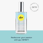 pjur INFINITY vízbázisú síkosító környezetbarát ÜVEG csomagolásban 50 ml