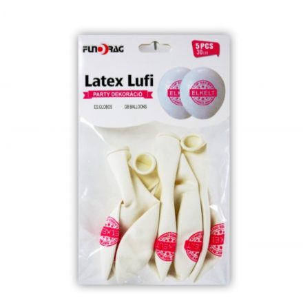 Lufi - Elkelt 5db/cs (fehér)