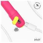 Adalet Gently - okos G-pont és prosztata vibrátor (pink)