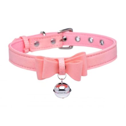 MASTER SERIES GOLDEN KITTY - NYAKÖRV MASNIVAL ÉS CSENGETTYŰVEL (PINK)