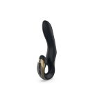 Zini Roae SE Three-way Pleasure Vibrator Black Gold luxus g-pont és csikló- vibrátor
