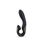 Zini Roae SE Three-way Pleasure Vibrator Black Gold luxus g-pont és csikló- vibrátor