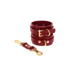 Taboom Wrist Cuffs Red bordó bilincs
