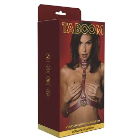 Iconic Statement Harness L/XL bordó uniszex testhám