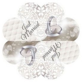 Just Married szalvéta 20db/cs