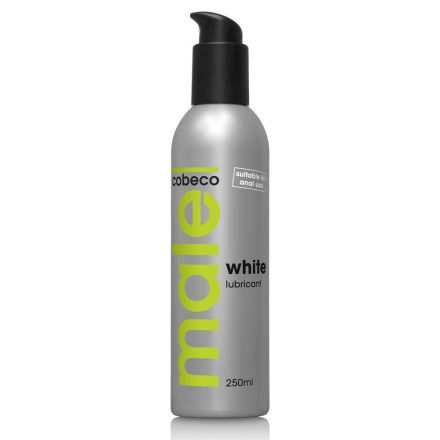 Cobeco Male White - vízbázisú fehér síkosító 250ml 