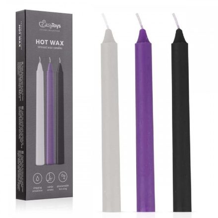 Sensual Hot Wax - BDSM testgyertya szett (3db)